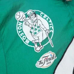 Mitchell & Ness Boston Celtics Retro Arched Windbreaker -Throwback Store Boston Celtics Retro Arched Windbreaker MNBC5517 detail