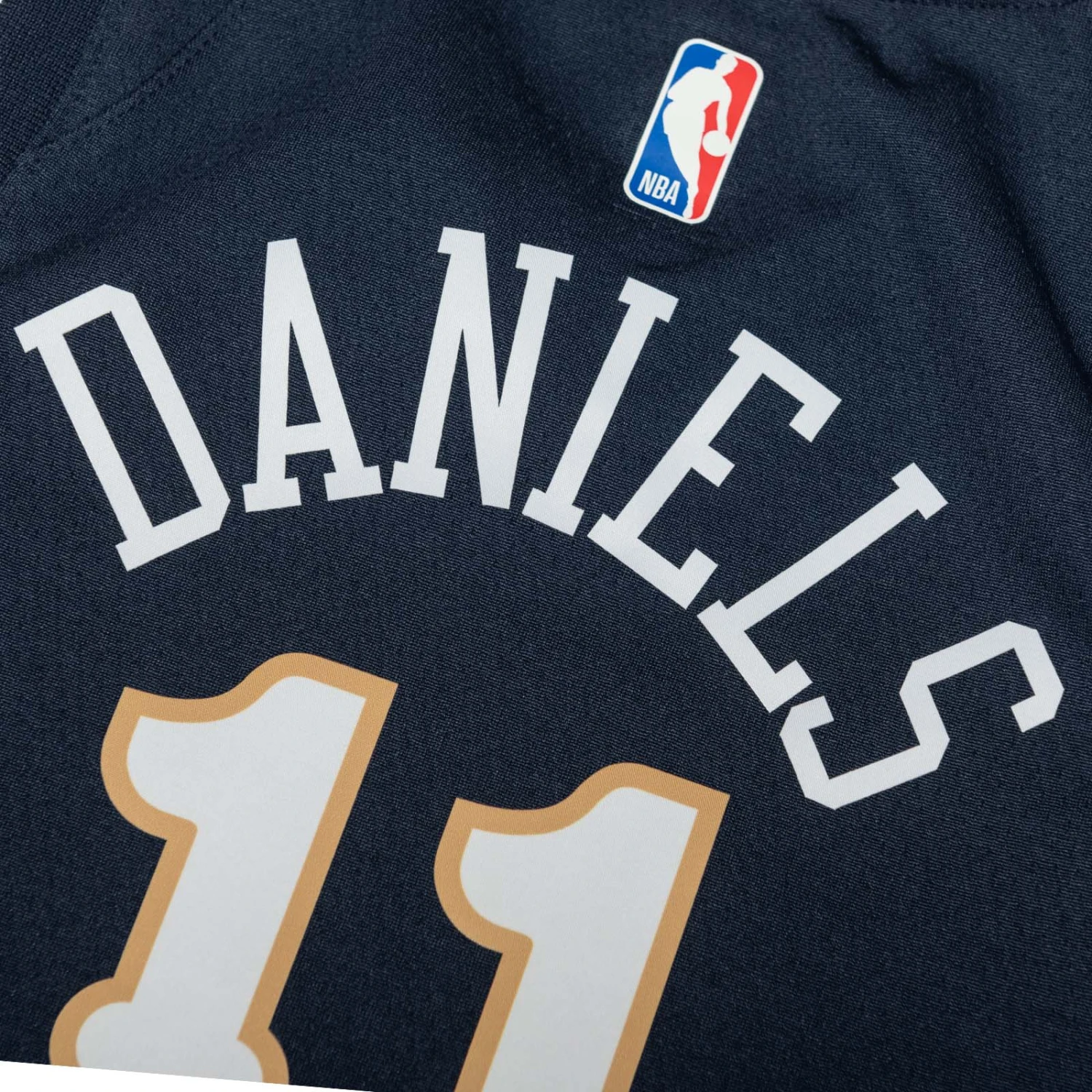 Autographed Dyson Daniels New Orleans Pelicans Youth Icon Edition Swingman Jersey - Navy - Image 5