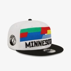 NEW ERA Minnesota Timberwolves 9Fifty City Edition Snapback -Throwback Store GreyBackgroundcopy76
