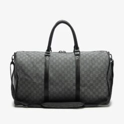 Jordan Monogram Large Duffle Bag - Smoke Grey 9 Jordan Monogram Large Duffle Bag - Smoke Grey -Throwback Store JordanMonogramLargeDuffelBagSmokeGreyLM0759 G9Qback