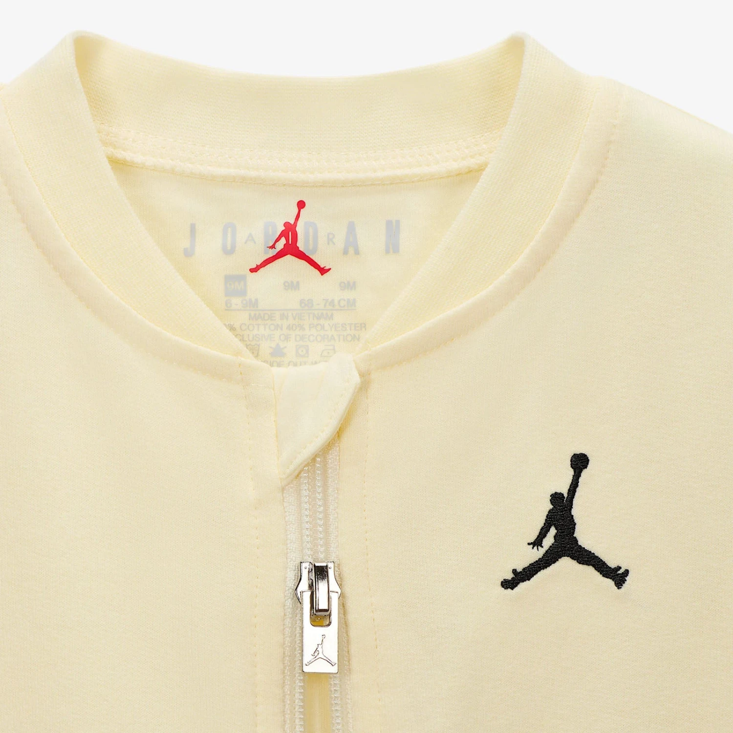 Jordan Jumpman Footed Coverall - Coconut Milk 2 Jordan Jumpman Footed Coverall - Coconut Milk - Image 2
