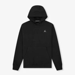 Jordan Essential Fleece Pullover Hoodie - Black