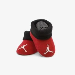 Jordan Jersey Infant 3 Piece Set - Red -Throwback Store Jordan Infant 3 Piece Set MJ0208RD red bootie