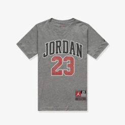 Jordan Jumpman Flight Practice Youth T-Shirt - Grey