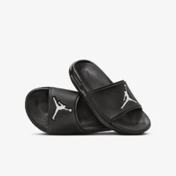 Jordan Play Slide 2.0 (GS) - Black/White -Throwback Store Jordan Play Slide 2 GS Black White FQ1597 001 angle