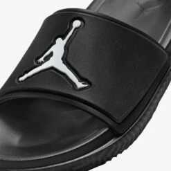 Jordan Play Slide 2.0 (GS) - Black/White -Throwback Store Jordan Play Slide 2 GS Black White FQ1597 001 detail