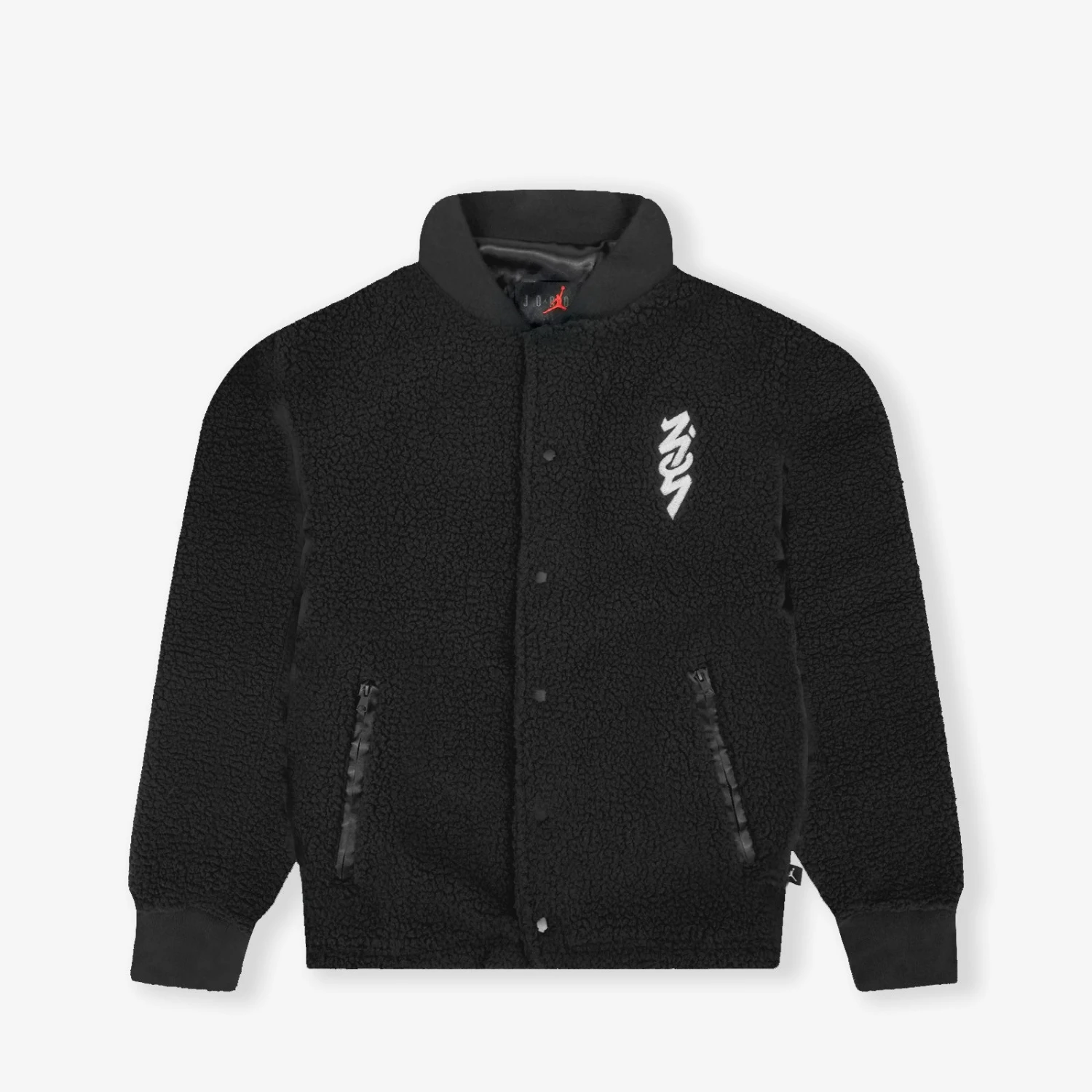 Jordan Zion Fleece Jacket - Black 1 Jordan Zion Fleece Jacket - Black