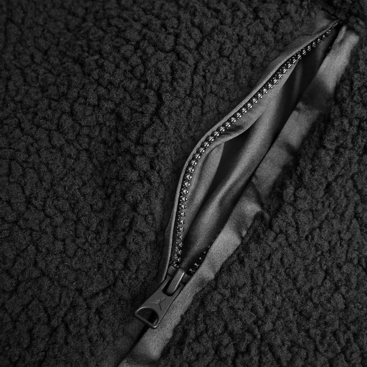 Jordan Zion Fleece Jacket - Black 7 Jordan Zion Fleece Jacket - Black - Image 7