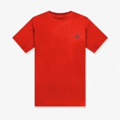 ADIDAS Anthony Edwards Seasonal Logo T-Shirt - Red