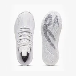 Puma MB.03 Low Junior - White/Grey Fog -Throwback Store Layer3 94d2d4e5 5d45 4be7 a489 c9d11cefa3bd