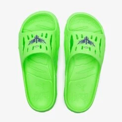 Puma MB.03 Hoop Slide - Green 11 Puma MB.03 Hoop Slide - Green -Throwback Store MB03 Hoop Slide Green 39422301 top