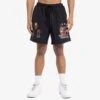 Mitchell & Ness Chicago Bulls Champs Nylon Shorts - Black