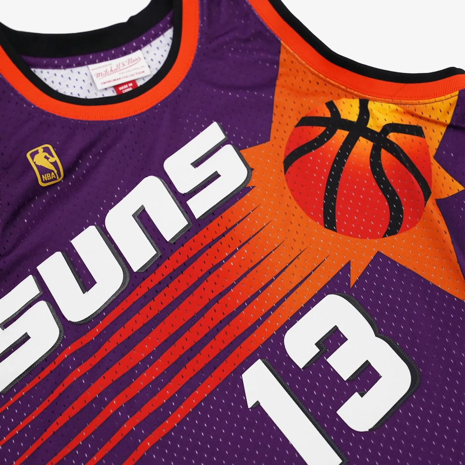 Mitchell & Ness Steve Nash Phoenix Suns 96-97 HWC Swingman Jersey - Purple - Image 3