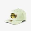 Mitchell & Ness Los Angeles Lakers Diamond One Classic Redline Snapback - Cucumber
