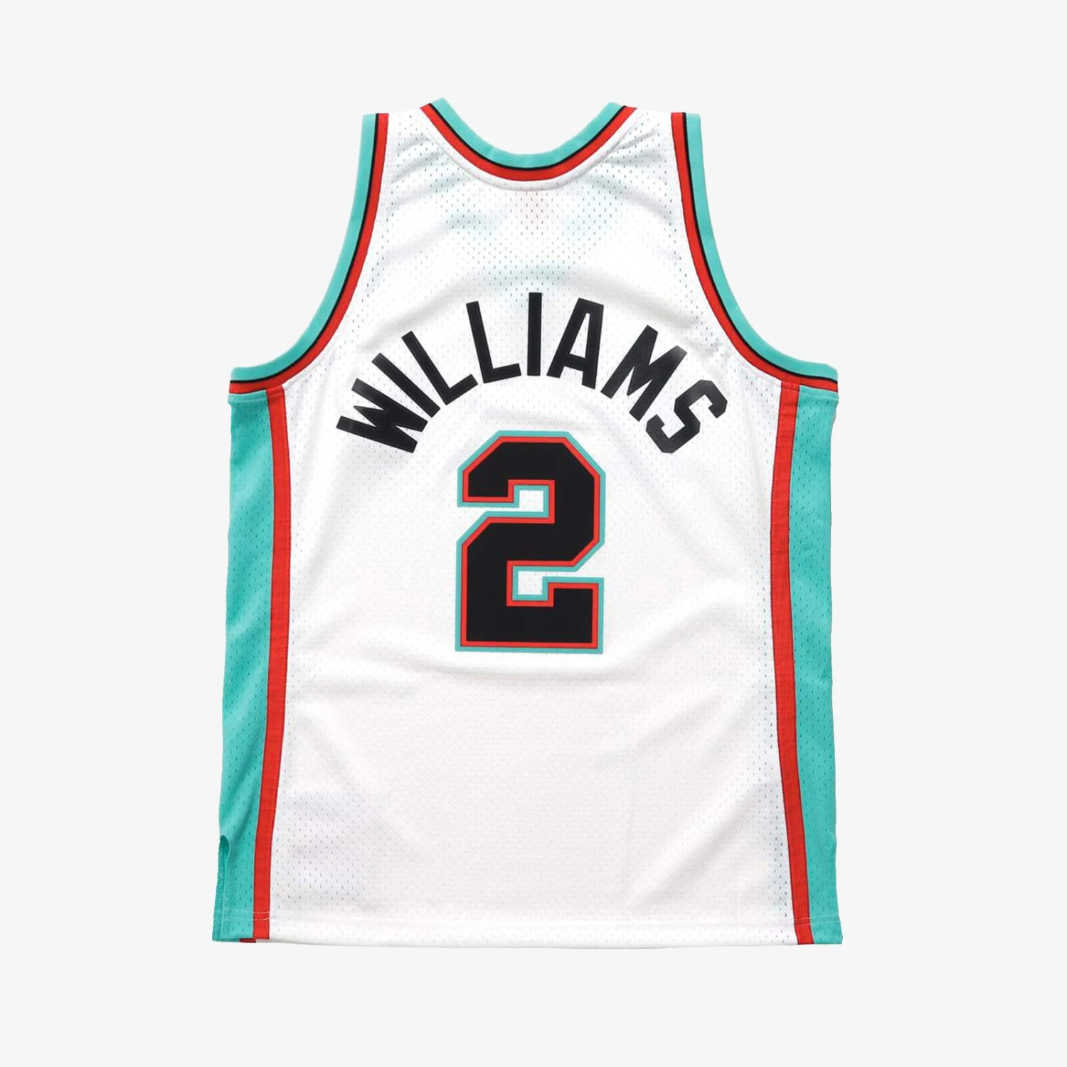 Mitchell & Ness Jason Williams Memphis Grizzlies 01-02 HWC Swingman Jersey - White - Image 2