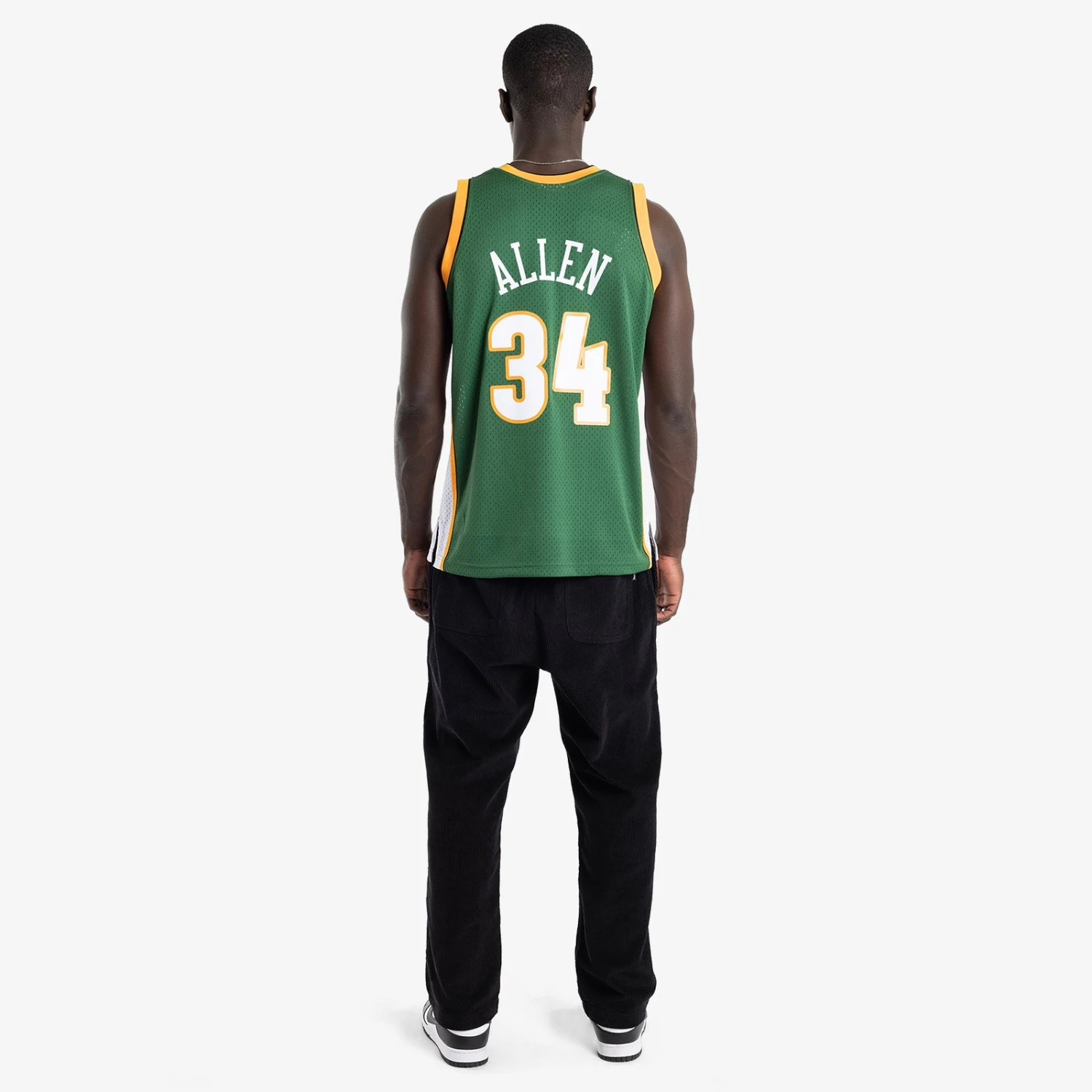Mitchell & Ness Ray Allen Seattle Supersonics 06-07 HWC Swingman Jersey - Green - Image 4