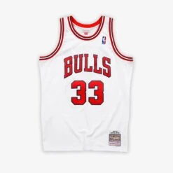 Mitchell & Ness Scottie Pippen Chicago Bulls 97-98 HWC Swingman Jersey - White