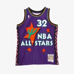 Mitchell & Ness Shaquille O'Neal All Star East 1995 HWC Swingman Jersey - Purple
