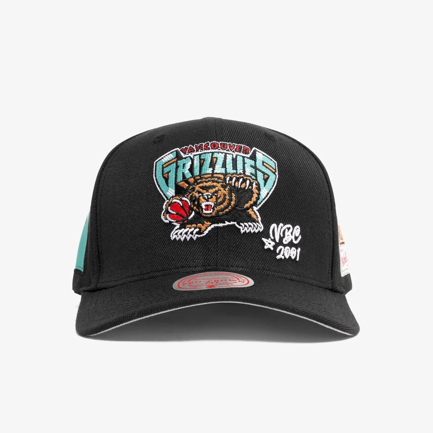 Mitchell & Ness Vancouver Grizzlies Jersey Love Pro Crown Snapback - Black - Image 2