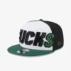 NEW ERA Milwaukee Bucks 9Fifty Back Half Edition Snapback