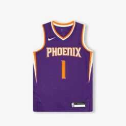 Nike Devin Booker Phoenix Suns Icon Edition Youth Swingman Jersey - Purple