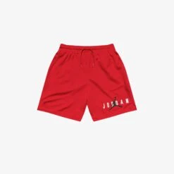 Jordan Essential Mesh Youth Shorts - Red