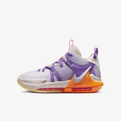 Nike LeBron Witness 7 (GS) - Light Brown/Purple