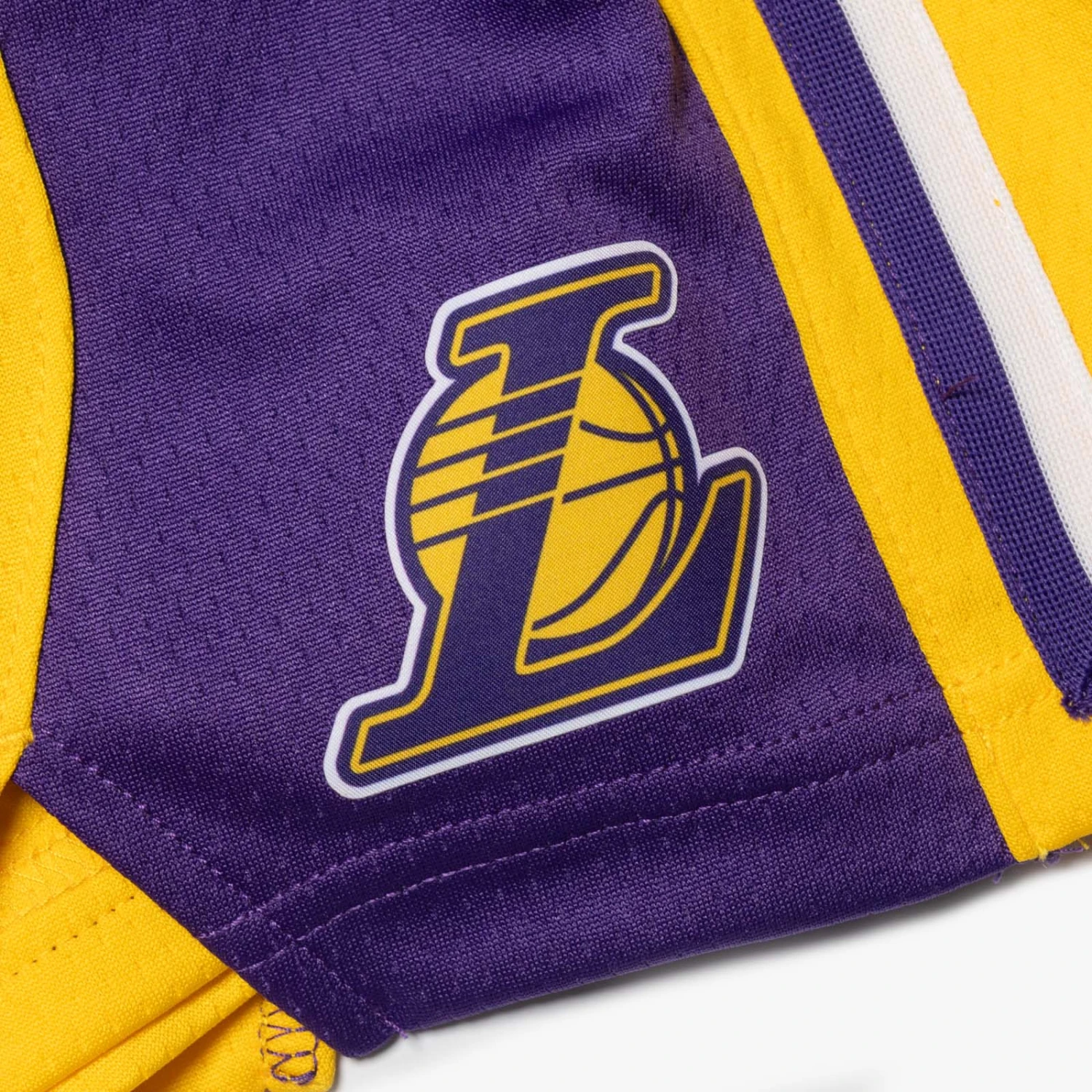 Nike Los Angeles Lakers Icon Edition Youth Swingman Shorts - Yellow - Image 3