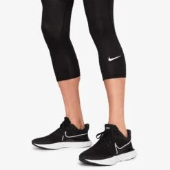 Nike Pro Dri-FIT 3/4-Length Pants - Black 12 Nike Pro Dri-FIT 3/4-Length Pants - Black -Throwback Store Nike Pro Dri FIT 3 4 Length Pants Black FB7950 010 crop3