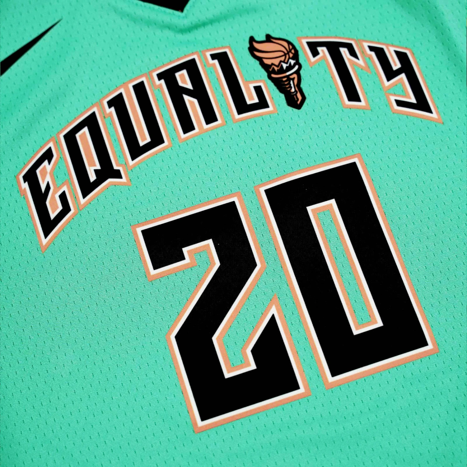 Nike Sabrina Ionescu New York Liberty Rebel Edition WNBA Youth Swingman Jersey - Teal - Image 3