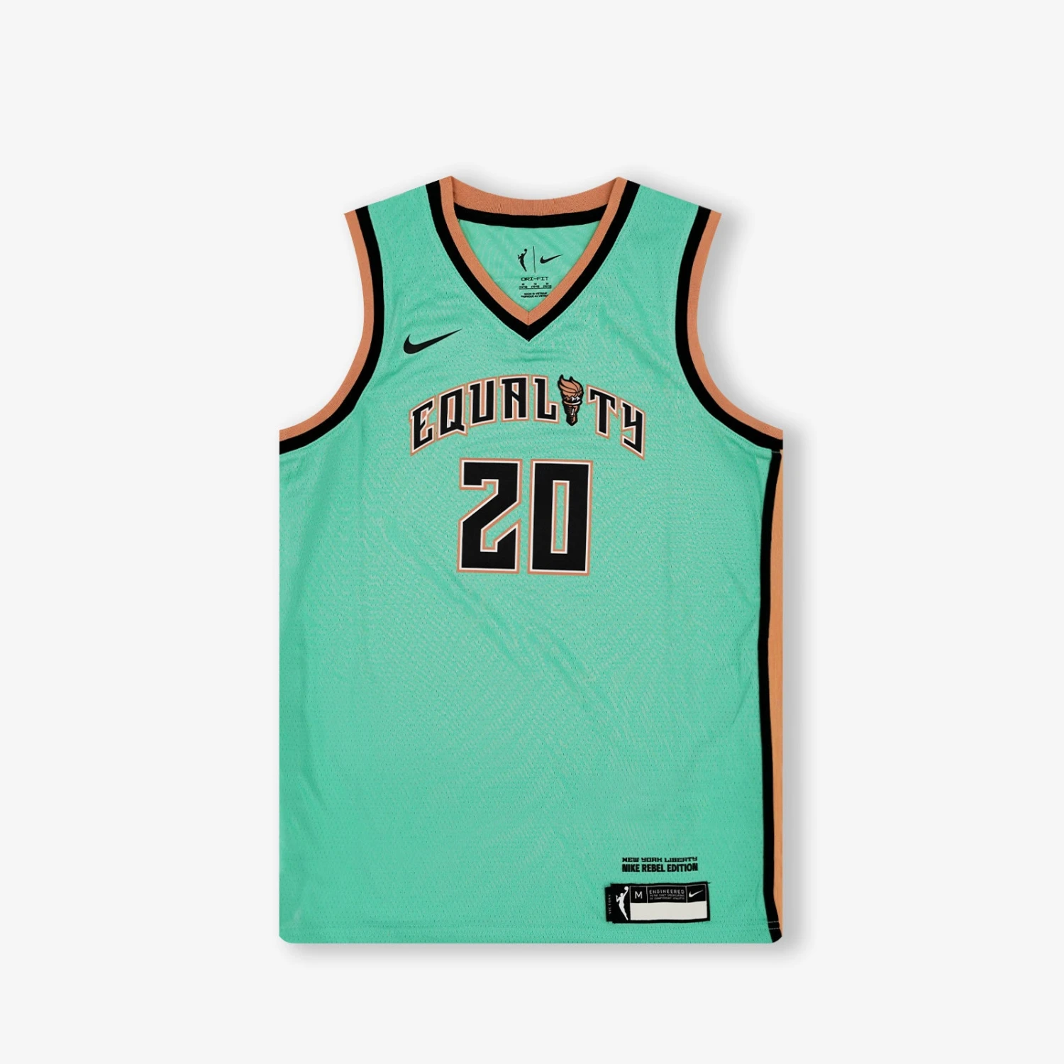 Nike Sabrina Ionescu New York Liberty Rebel Edition WNBA Youth Swingman Jersey - Teal