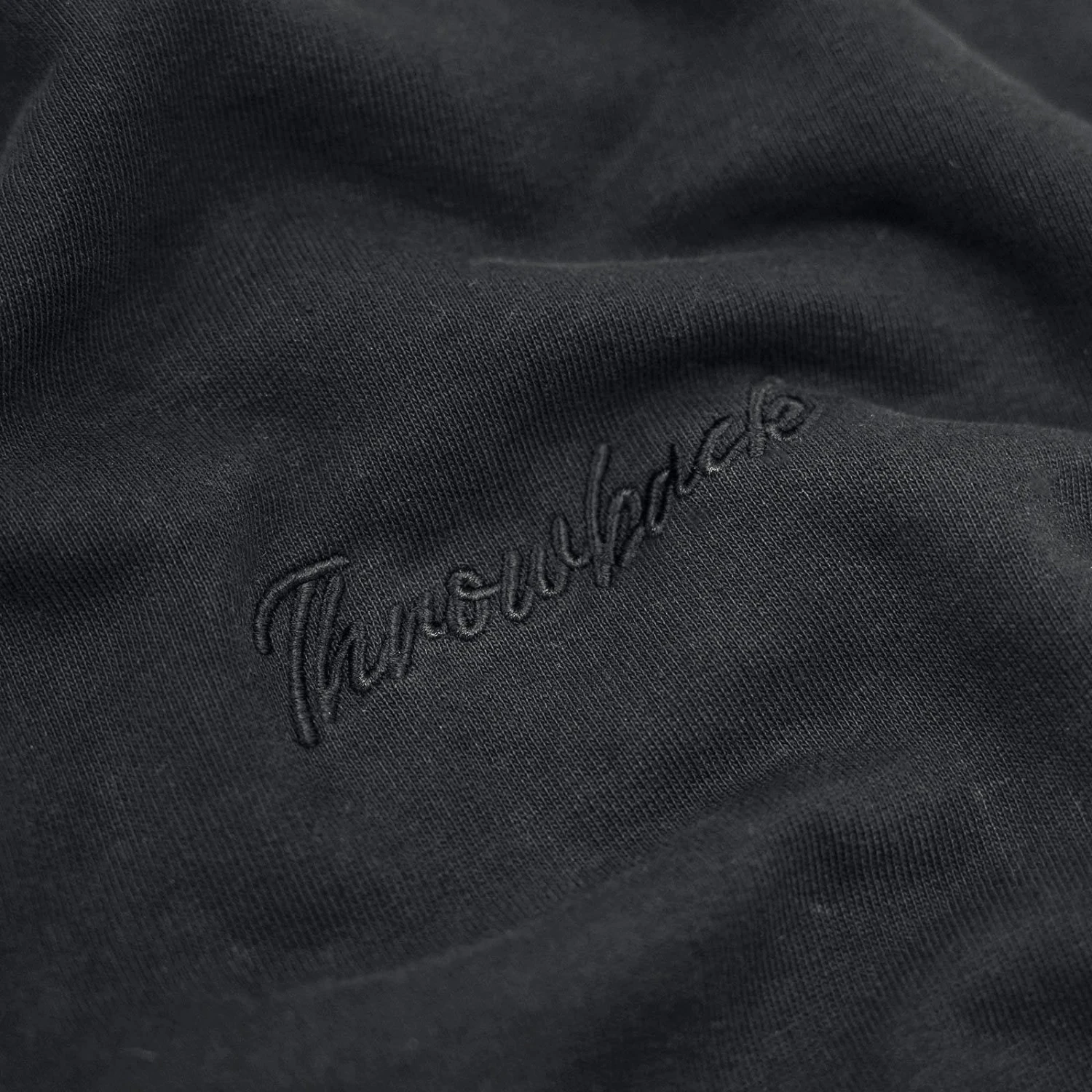 Winter Script Wash Hoodie - Black 3 Winter Script Wash Hoodie - Black - Image 3