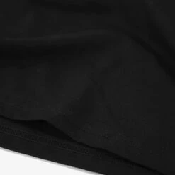 Wordmark Script Kids Tee - Black -Throwback Store Throwback Wordmark Script Kids TB006 WMSYT BLK black hem