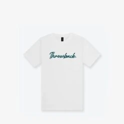Wordmark Script Kids Tee - White