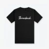 Wordmark Script Youth Tee - Black