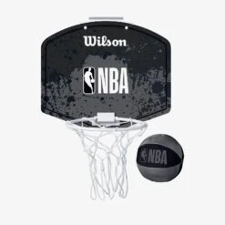 Wilson NBA Mini Hoop - Black/Grey