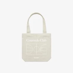 Courtside Club Tote Bag - Milk